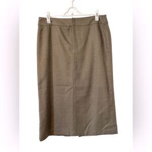Kate Hill Pure New Wool Midi Skirt, Woman’s Size 16
